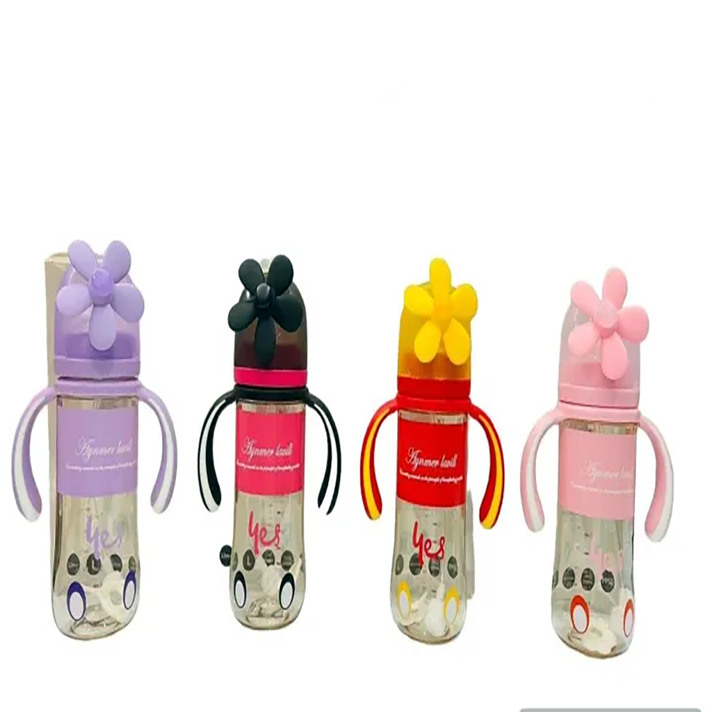 Baby Bottle Feeder – Flower Cap, Safe PPSU Material