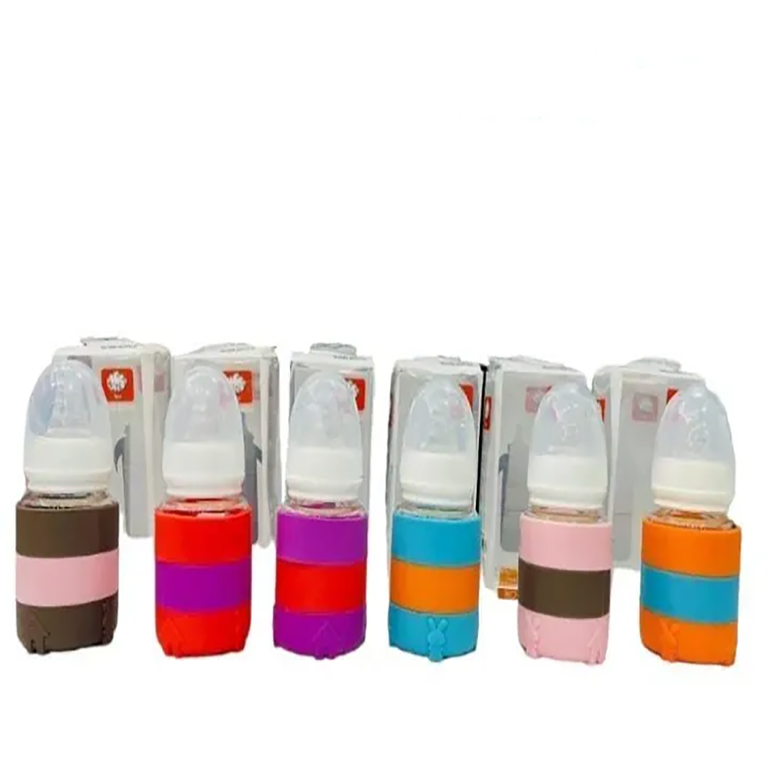 Baby Mini Glass Feeder – Multicolor (1 Pc)