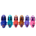 Baby Glass Feeder 120ml with Fun Football-Style Silicone Cover