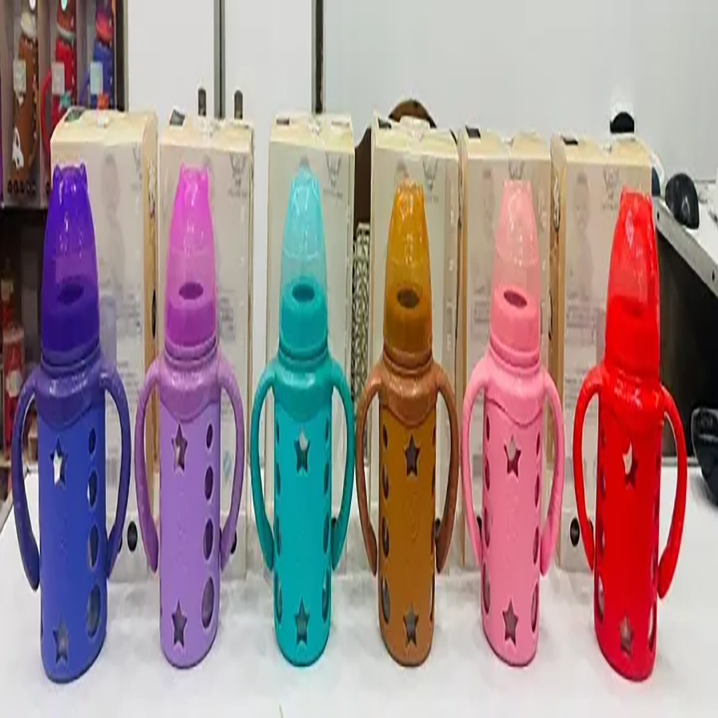 Multi-Color Baby Star Feeder Bottle 120ml