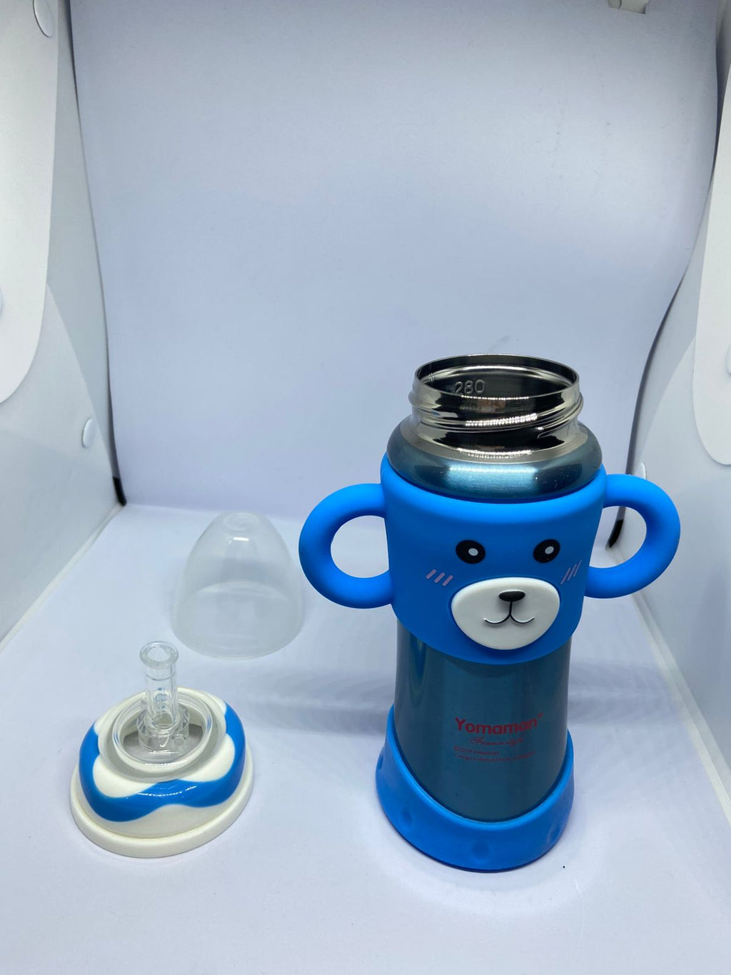 New Design Imported Baby Steel Feeder 220ml (8oz)