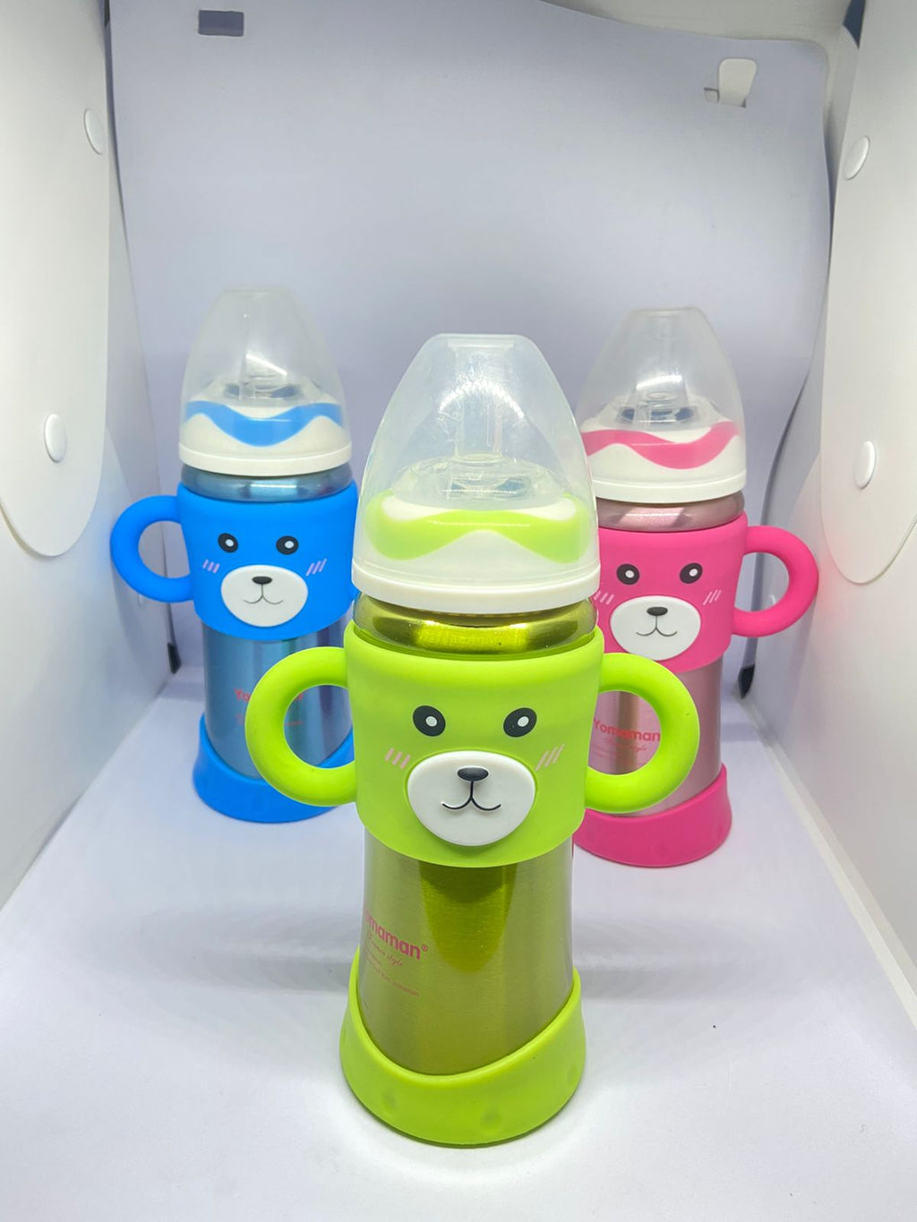 New Design Imported Baby Steel Feeder 220ml (8oz)