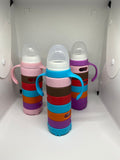 Glass Baby Feeder 240ml (8oz) with Neck & Silicone Cover
