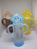 Baby Glass Feeder 240ml (8oz) with Durable Frame and Handle