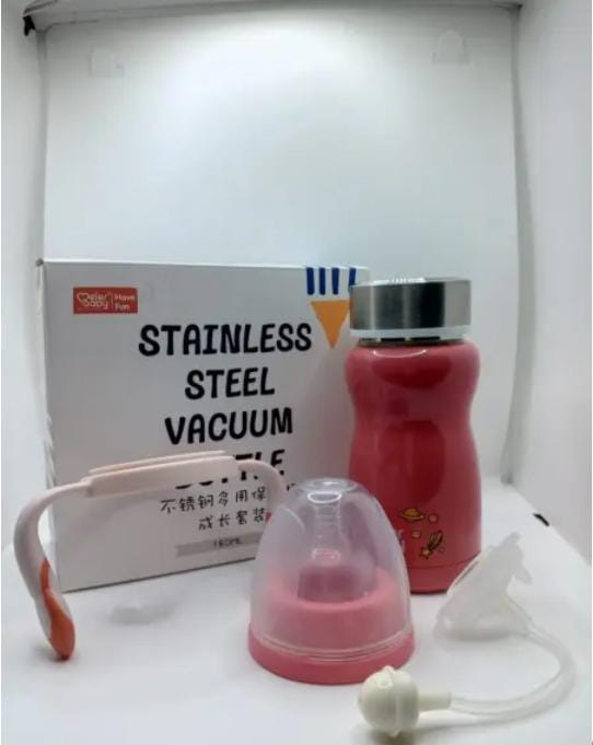 Imported 2-in-1 Stainless Steel Baby Feeder – 240ml